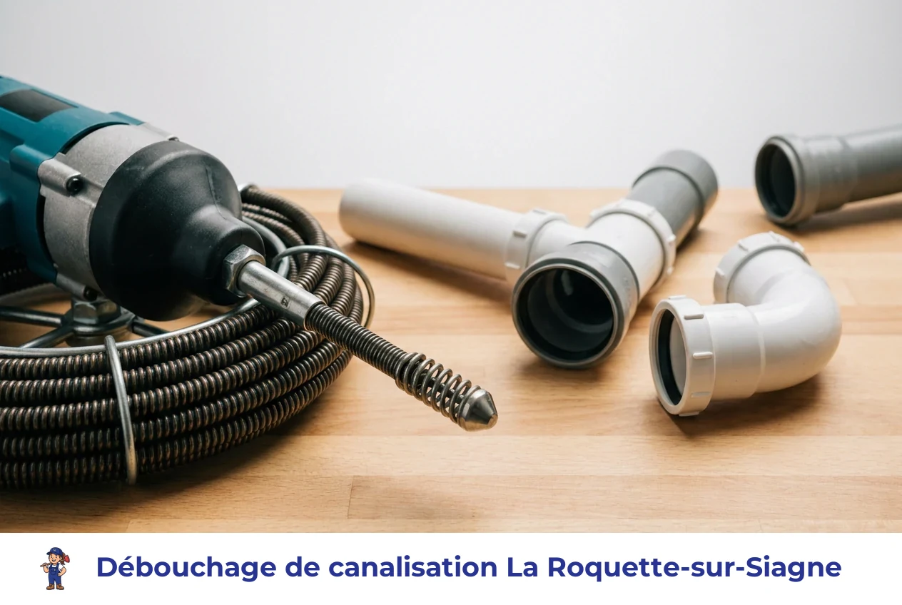 Débouchage de canalisation à La Roquette-sur-Siagne