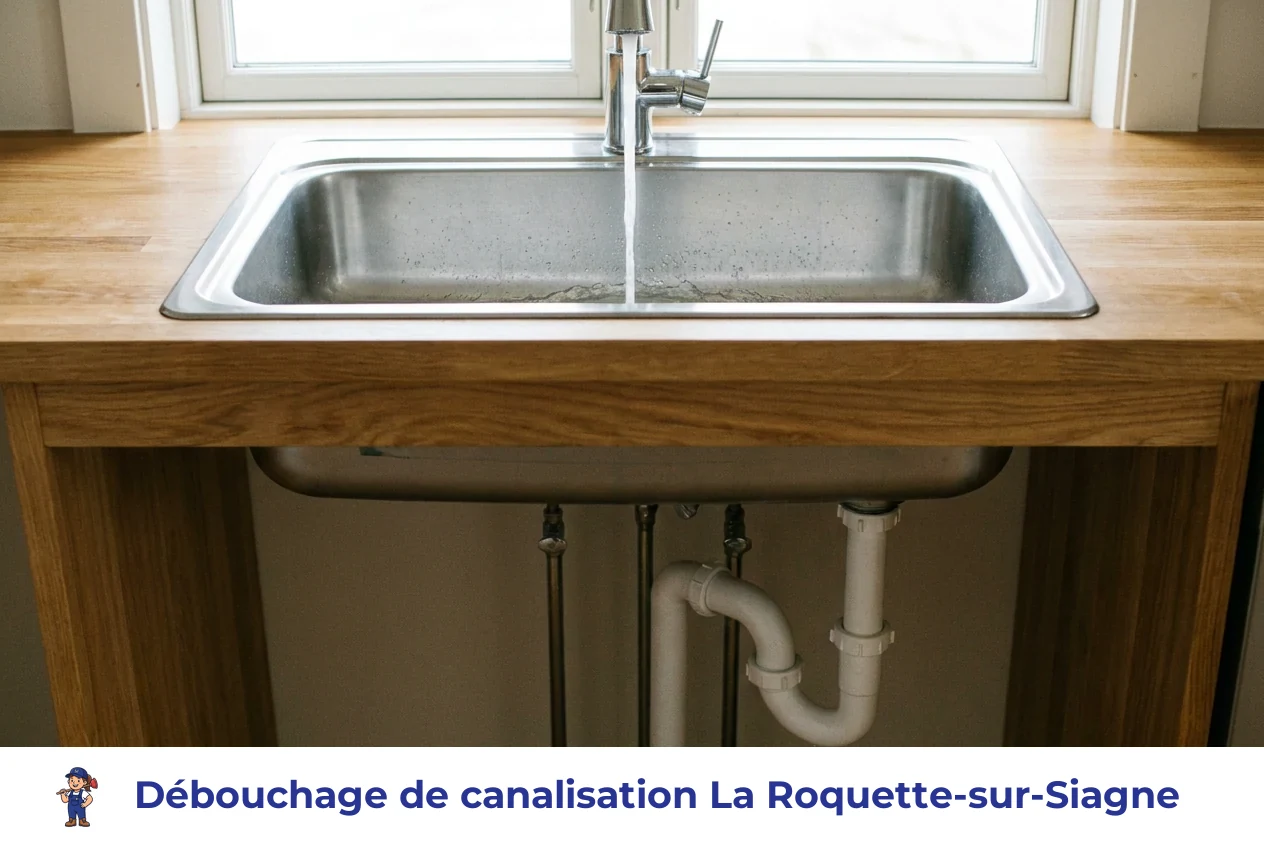 Débouchage de canalisation à La Roquette-sur-Siagne