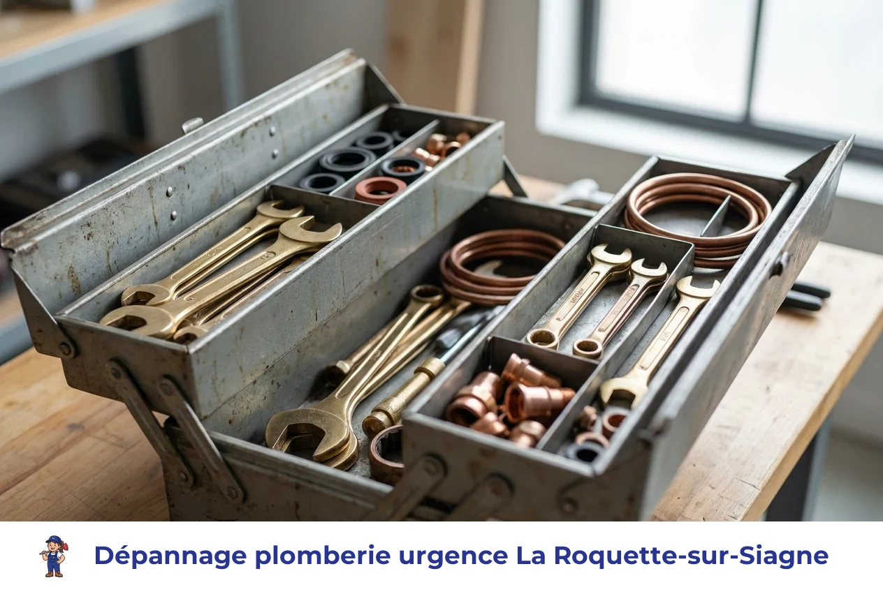 Dépannage plomberie urgence à La Roquette-sur-Siagne