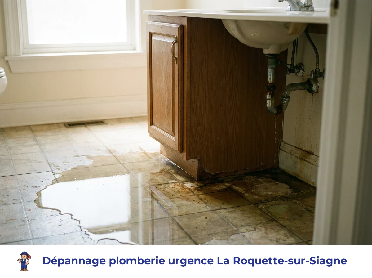 Dépannage plomberie urgence à La Roquette-sur-Siagne