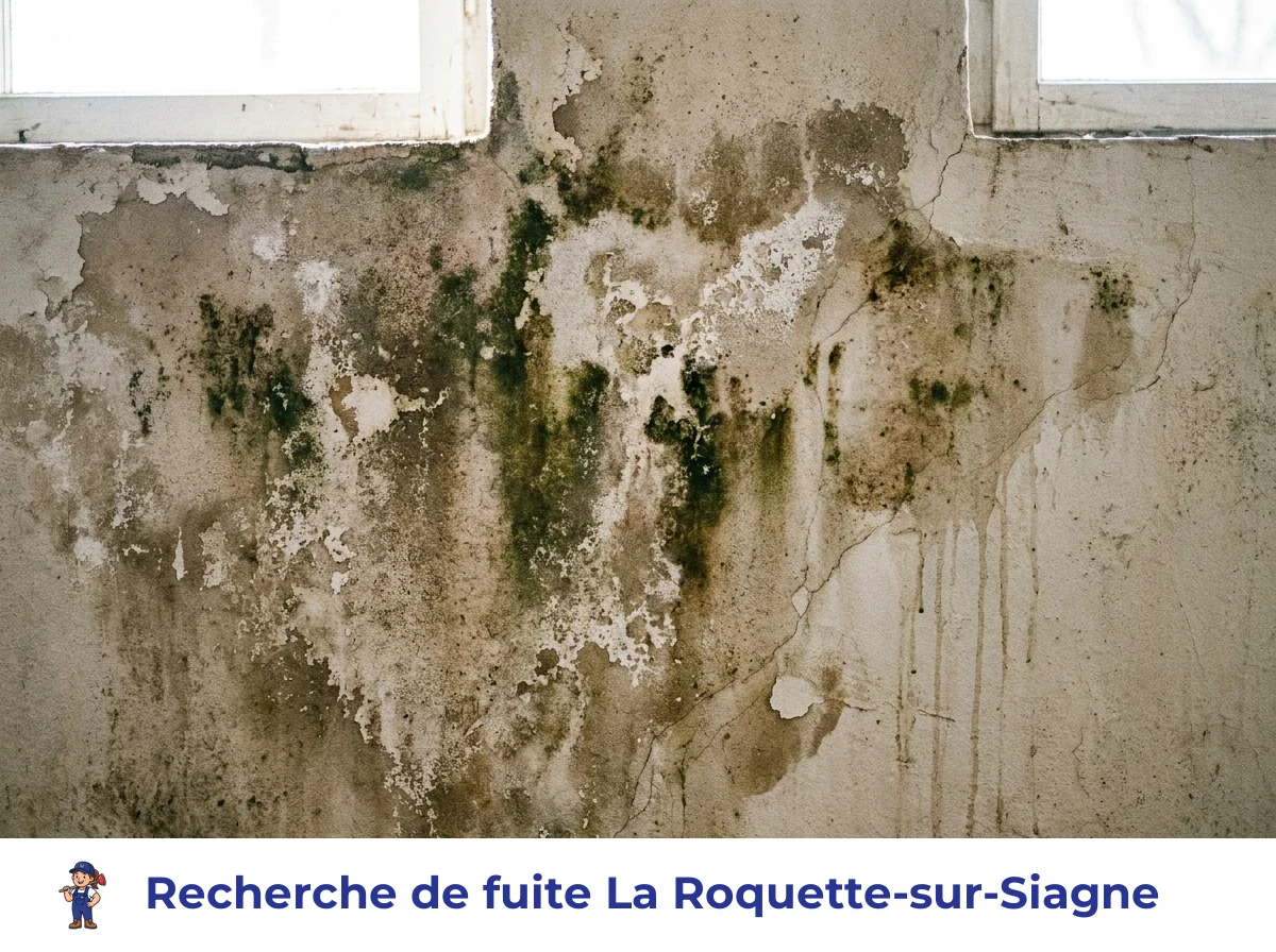 Recherche de fuite à La Roquette-sur-Siagne