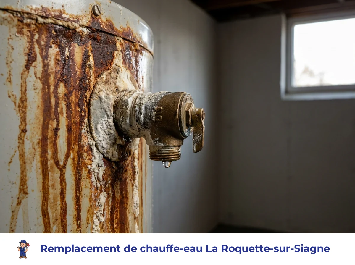 Remplacement de chauffe-eau à La Roquette-sur-Siagne