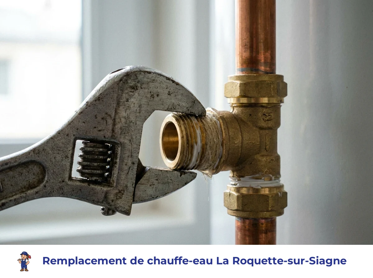 Remplacement de chauffe-eau à La Roquette-sur-Siagne