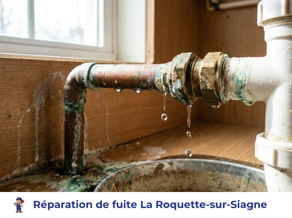 Réparation de fuite à La Roquette-sur-Siagne