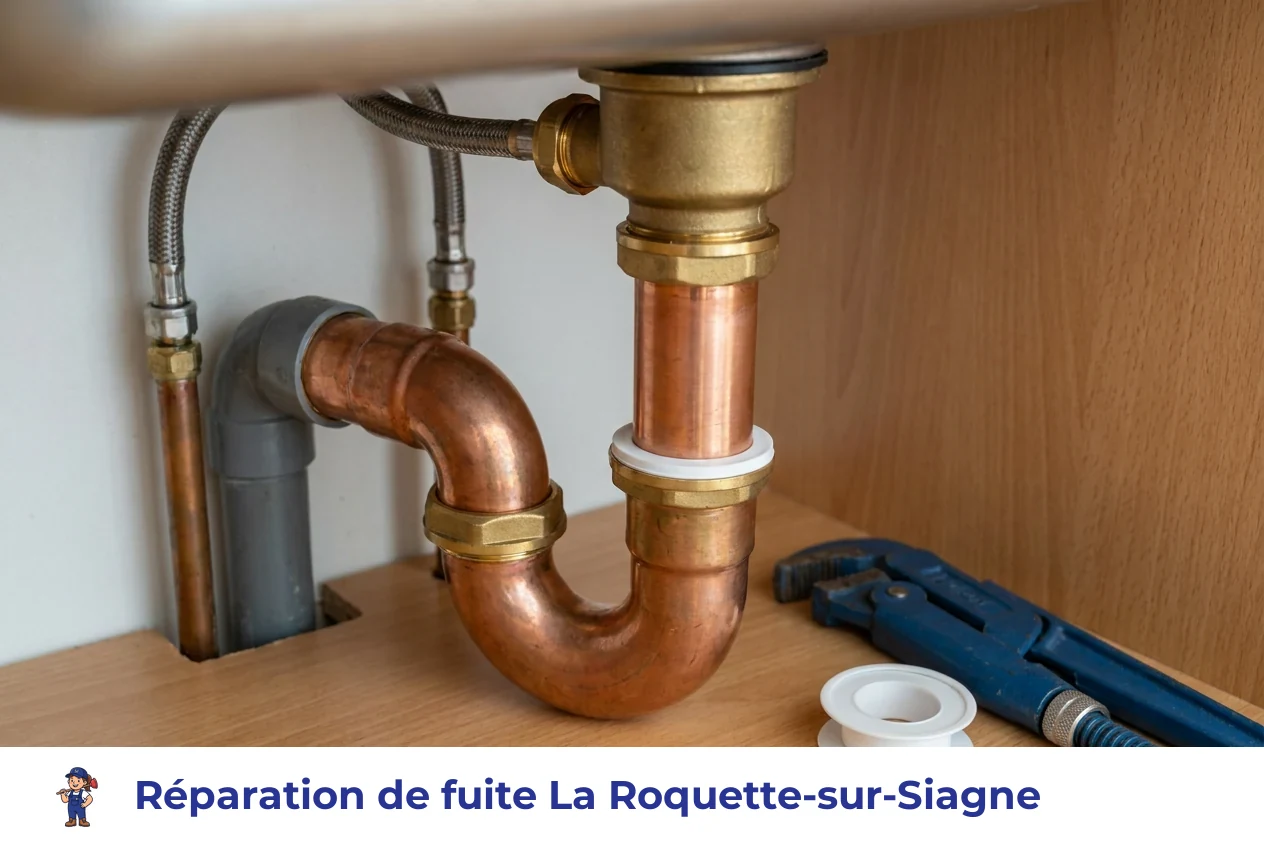 Réparation de fuite à La Roquette-sur-Siagne