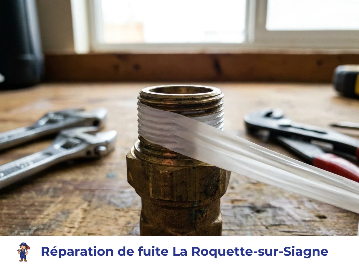 Réparation de fuite à La Roquette-sur-Siagne